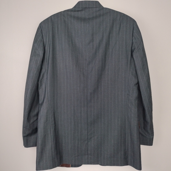 NWOT Caravelli Paris 3B in Charcoal Superior 150's 3-Button Blazer 42L 36W - Picture 12 of 12